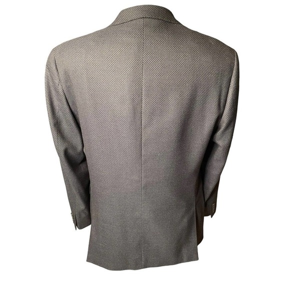 Calvin Klein Blazer Men’s 40R Brown Two Button Sport Coat Jacket Dual Vent - Picture 6 of 12